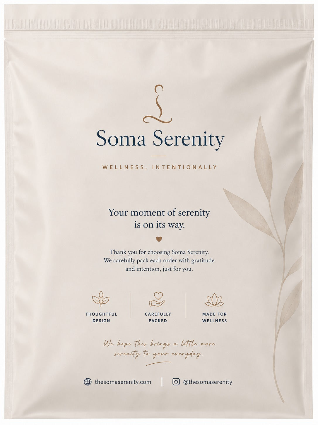 Customized Packaging Bag