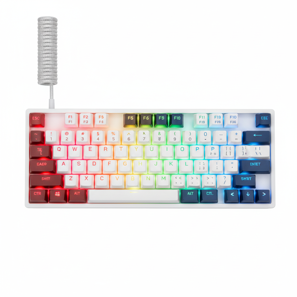 Clavier mécanique RGB compact